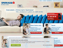 Tablet Screenshot of online.sparkasse.si